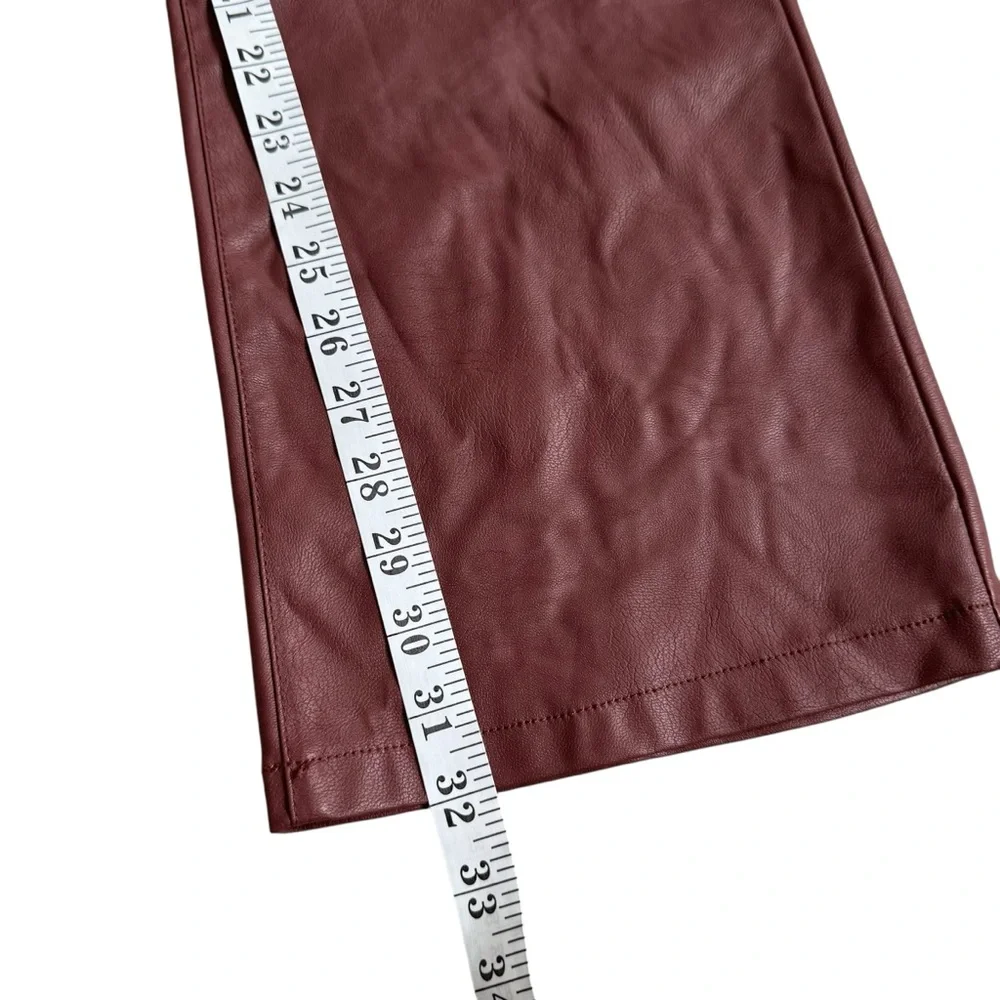 Anthropologie The Ya-Ya Vegan Leather Pant - Picture 11 of 14